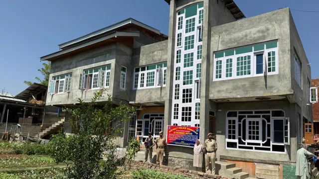 श्रीनगर में ड्रग्स-आतंकी नेटवर्क पर बड़ा एक्शन, ₹7.11 करोड़ की 4 संपत्तियां अटैच