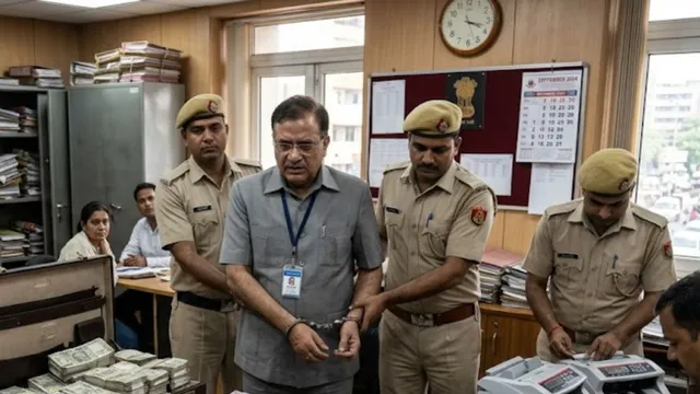दिल्ली में भ्रष्टाचार का खुलासा: सरकारी खजाने को चूना लगा रहे थे अफसर, लाखों की नकदी हुई बरामद