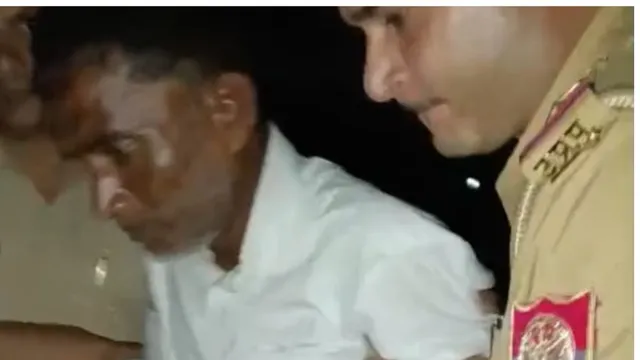 फिरोजाबाद में महिला हत्याकांड का 25 हजार का इनामी आरोपी गिरफ्तार, पुलिस कार्रवाई में पैर में लगी गोली