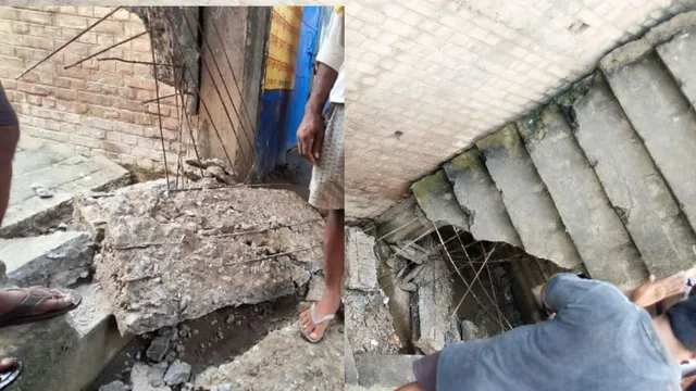 खगड़िया में जर्जर सीढ़ी गिरने से छात्रा की मौत, HM ने पहले ही दी थी रिपोर्ट; BRC पर आवेदन दबाने का आरोप
