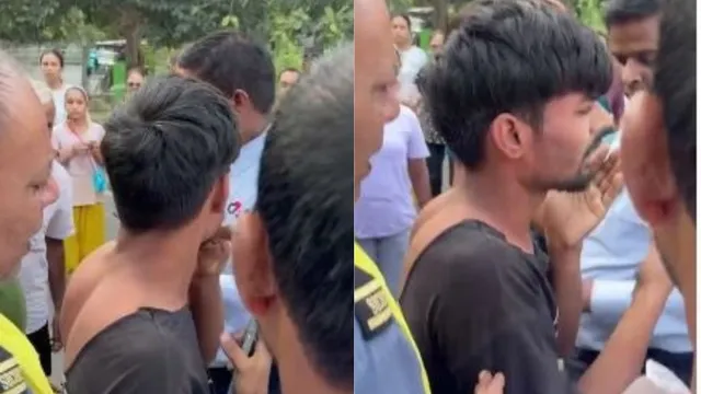 नोएडा में मोबाइल स्नैचर पकड़े जाने के बाद हंगामा, सेक्टर-77 की सोसायटी के लोगों ने की पिटाई; CCTV खंगाल रही पुलिस