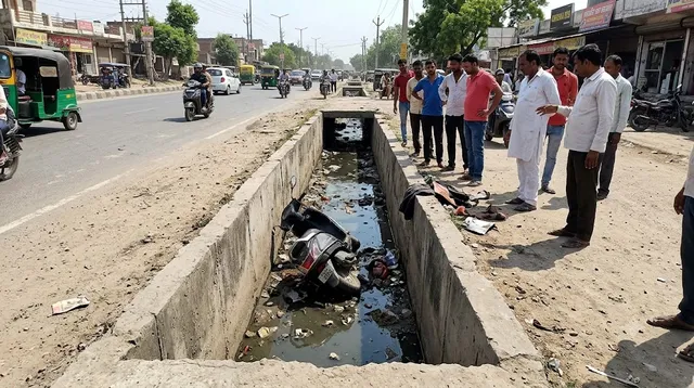 पलवल में खुले नाले बन रहे जानलेवा, प्रशासन की लापरवाही पर उठे सवाल; कभी भी हो सकता है बड़ा हादसा