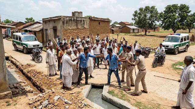 पलामू के अमही में जमीन-नाली विवाद को लेकर खूनी संघर्ष, दो पक्षों में मारपीट; 20 लोगों पर FIR