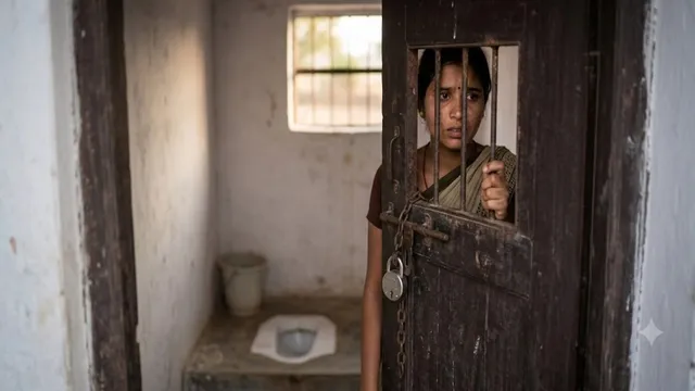 भदोही में 50 हजार रुपये दहेज के लिए विवाहिता को शौचालय में किया बंद, बाहर से लगाया ताला
